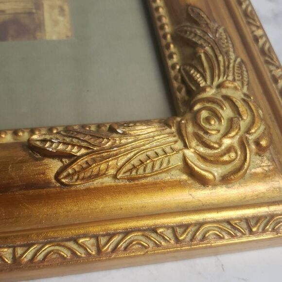 The Ballet Rehearsal Onstage Golden Frame Print by Edgar Degas - Picture 7 of 16